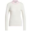 adidas Golf Originals Ladies Cashmere Knit Sweatshirt Chalk White