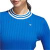 adidas Golf Originals Ladies Cashmere Knit Sweatshirt Bluebird