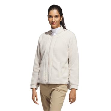 adidas Ladies Go-To Fleece Jacket Alumina