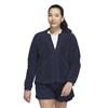 adidas Ladies Go-To Fleece Jacket Collegiate Navy