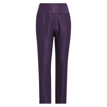 adidas Ladies Ultimate365 Printed Ankle Pants Aurora Plum