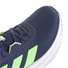 adidas Gents Galaxy 7 Running Shoes Tech Indigo - Lime Burst - Dark Blue