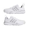 adidas Gents Adipower 26 Spikeless Shoes  Cloud White - Silver Metallic - Halo Silver