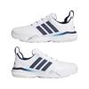 adidas Gents Adipower 26 Spikeless Shoes Cloud White - Collegiate Navy - Lucid Orange