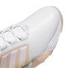 adidas Ladies Adipower 26 Spikeless Shoes White - Blush Pink - Ice Tangerine