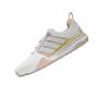 adidas Ladies Adipower 26 Spikeless Shoes White - Blush Pink - Ice Tangerine
