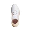 adidas Ladies Adipower 26 Spikeless Shoes White - Blush Pink - Ice Tangerine