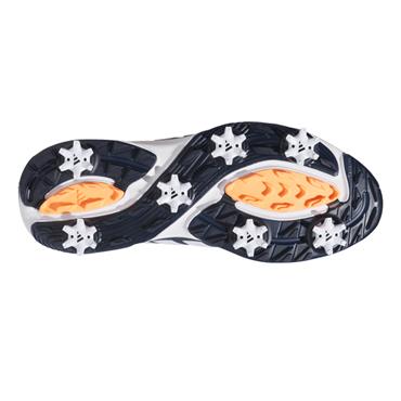 adidas Gents Adipower 26 Shoes Ftwr White - Collegiate Navy - Lucid Orange