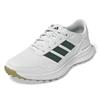 adidas Junior - Boys S2G 26 Spikeless Golf Shoes White - Collegiate Green - Gum 2 