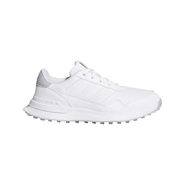 adidas Ladies S2G 26 Leather Spikeless Golf Shoes White - Halo Silver