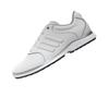adidas Ladies Alphaflex Zoysia Spikeless Golf Shoes White - Silver Met 