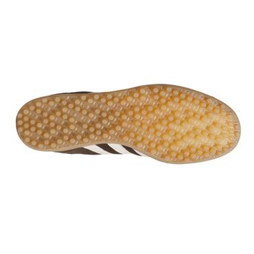 adidas Golf Originals Gents Gazelle Spikeless Golf Shoes Dark Brown - Chalk White - Gum Four