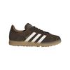 adidas Golf Originals Gents Gazelle Spikeless Golf Shoes Dark Brown - Chalk White - Gum Four