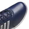 adidas Ladies Alphaflex Zoysia Spikeless Golf Shoes Collegiate Navy - Silver Met - White