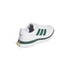 adidas Gents S2G 26 Leather Spikeless Shoes Ftwr White - Collegiate Green - Gum