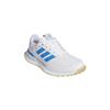 adidas Ladies S2G 26 Leather Spikeless Golf Shoes White - Lucid Ray Blue - Crystal Sky