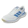 adidas Ladies S2G 26 Leather Spikeless Golf Shoes White - Lucid Ray Blue - Crystal Sky