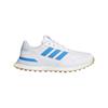 adidas Ladies S2G 26 Leather Spikeless Golf Shoes White - Lucid Ray Blue - Crystal Sky