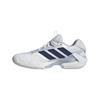adidas Ladies Adizero Ubersonic 5 Clay Tennis Shoes Ftwr White - Dark Blue - Crystal Sky
