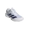adidas Ladies Adizero Ubersonic 5 Clay Tennis Shoes Ftwr White - Dark Blue - Crystal Sky