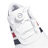 adidas Gents S2G 26 Textile Spikeless Golf  Shoes White - Coll Navy - Lucid Red