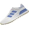 adidas Junior - Boys S2G 26 Spikeless Golf Shoes White - Lucid Ray Blue - Crystal Sky
