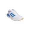 adidas Junior - Boys S2G 26 Spikeless Golf Shoes White - Lucid Ray Blue - Crystal Sky