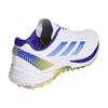 adidas Gents Adizero ZG Ryder Cup Spikeless Golf Shoes Ftwr White - Lucid Blue - Crew Yellow