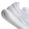 adidas Ladies Defiant Speed 2 Clay Tennis Shoes Ftwr White - Grey One