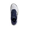 adidas Gents Barricade 14 Clay Tennis Shoes Cloud White - Cyber Metallic - Dark Blue (Navy)