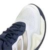 adidas Gents Barricade 14 Clay Tennis Shoes Cloud White - Cyber Metallic - Dark Blue (Navy)