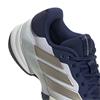 adidas Gents Barricade 14 Clay Tennis Shoes Cloud White - Cyber Metallic - Dark Blue (Navy)