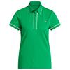 adidas Golf Originals Ladies Twistknit Trefoil Polo Shirt Green