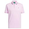 adidas Golf Originals Gents Twistknit Trefoil Polo Shirt Bliss Lilac
