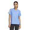 adidas Ladies Own The Run T-Shirt Blue Fusion