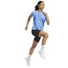 adidas Ladies Own The Run T-Shirt Blue Fusion