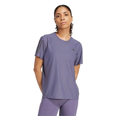 adidas Ladies Own The Run T-Shirt Preloved Violet