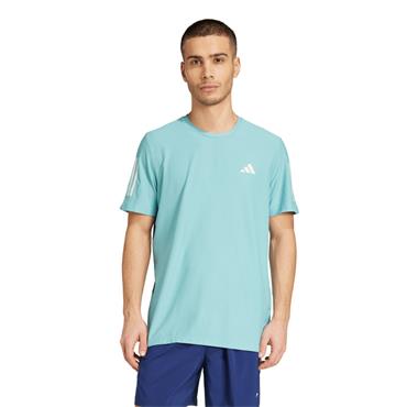 adidas Gents Own The Run T-Shirt Mint Ton