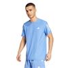 adidas Gents Own The Run T-Shirt Blue Fusion