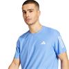 adidas Gents Own The Run T-Shirt Blue Fusion