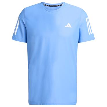 adidas Gents Own The Run T-Shirt Blue Fusion