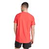 adidas Gents Own The Run T-Shirt Semi Lucid Red