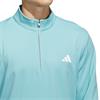 adidas Gents Ultimate365 Classic ¼ Zip Pullover Mint Tone