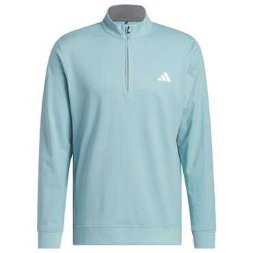 adidas Gents Ultimate365 Classic Quarter-Zip Pullover Mint Tone