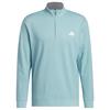 adidas Gents Ultimate365 Classic ¼ Zip Pullover Mint Tone