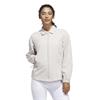 adidas Ladies Ultimate365+ Peplum Grid Jacket Wonder Alumina