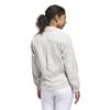 adidas Ladies Ultimate365+ Peplum Grid Jacket Wonder Alumina