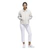adidas Ladies Ultimate365+ Peplum Grid Jacket Wonder Alumina