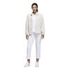 adidas Ladies Ultimate365+ Peplum Grid Jacket Wonder Alumina