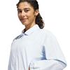adidas Ladies Ultimate365+ Peplum Grid Jacket Crystal Sky